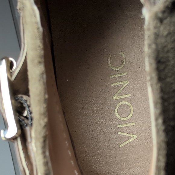 Vionic Womens Millie Suede Zipper Booties  NIB Size 8 Wide Olive - Picture 10 of 12